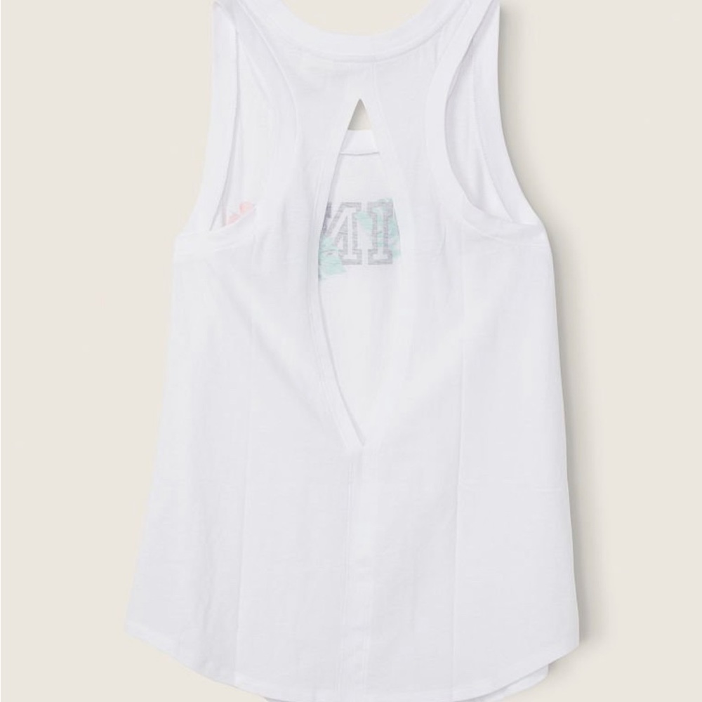 PINKKNIT RACERBACK PERFECT TANK TOP - Picture 2 of 6